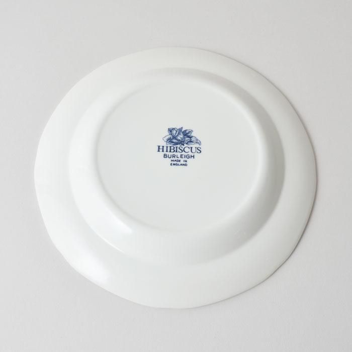 英国陶器 Burleigh バーレイ社』インクブルーハイビスカス