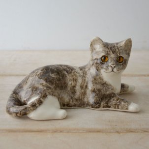 WINSTANLEY CAT (ウィンスタンレイキャット) ”ゴーディー”　目が追いかける陶器の猫<img class='new_mark_img2' src='https://img.shop-pro.jp/img/new/icons13.gif' style='border:none;display:inline;margin:0px;padding:0px;width:auto;' />