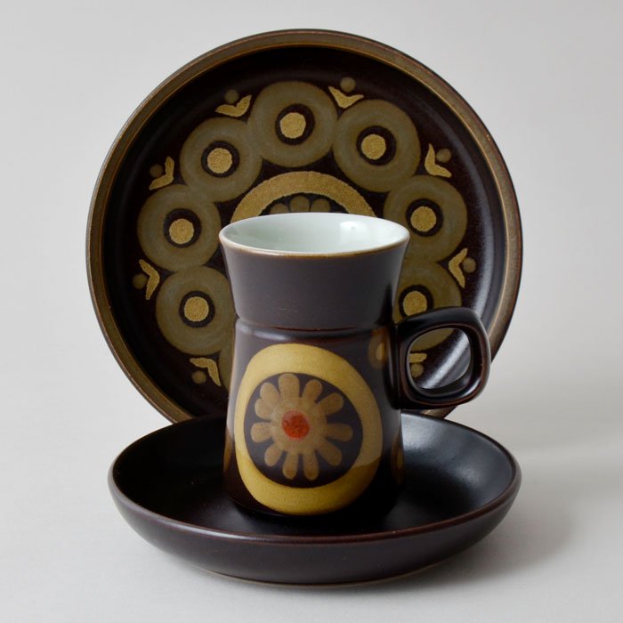 ビンテージ トリオ DENBY ARABESQUE デンビー アラベスク 1964-1984年 - 輸入・アンティーク雑貨「ANTRO」