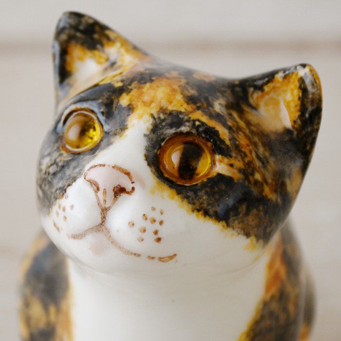 英国陶器 Winstanley Cat ウィンスタンレイキャット 目が追いかける 