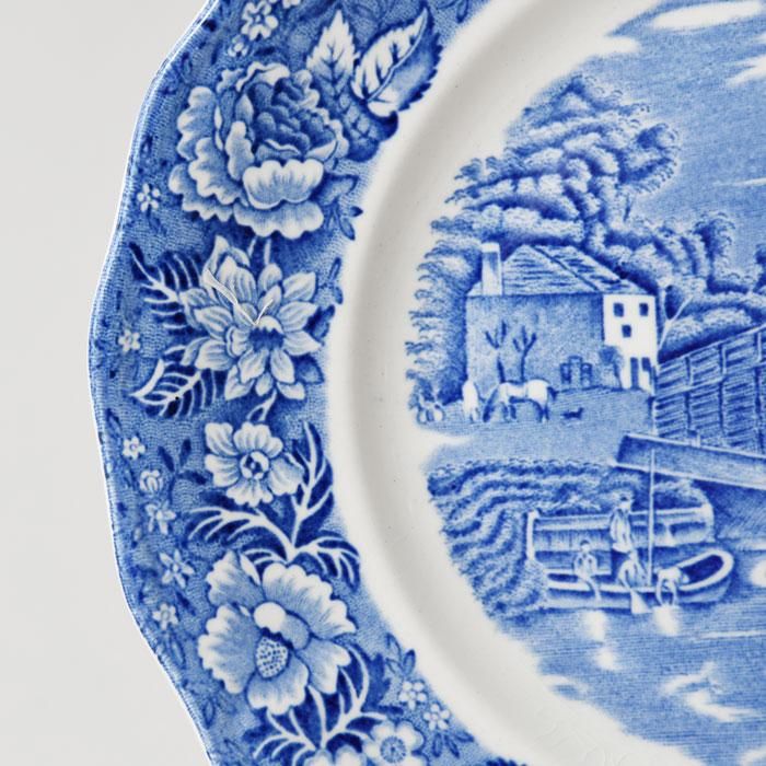 ビンテージ ケーキプレート2枚セット PALISSY POTTERY OLD