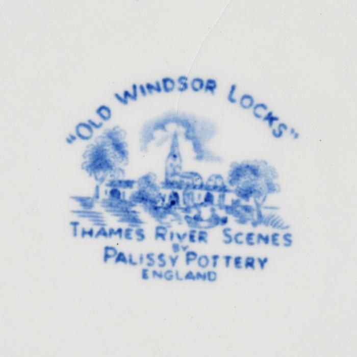 ビンテージ ケーキプレート2枚セット PALISSY POTTERY OLD