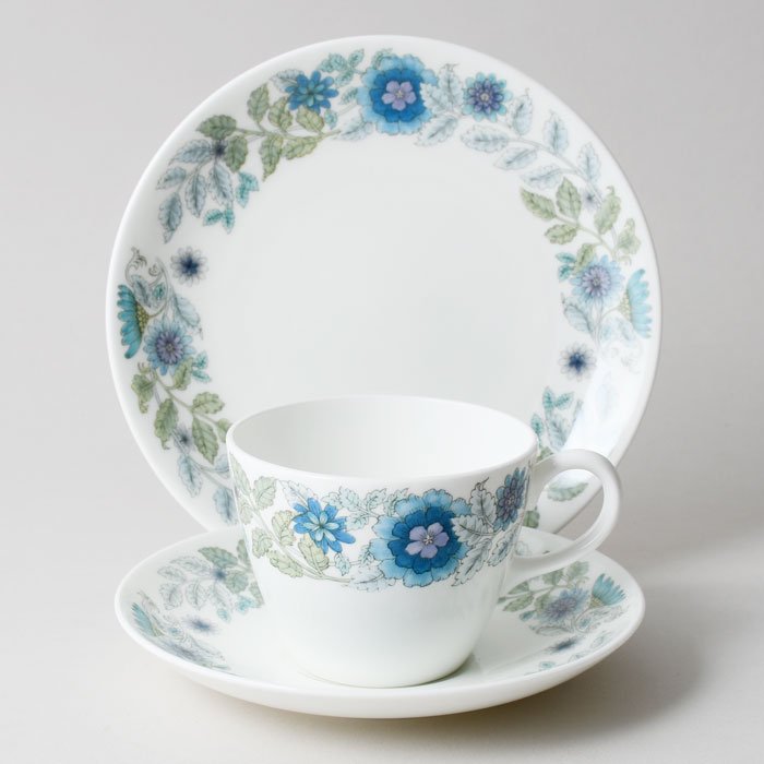 ビンテージトリオ WEDGWOOD ウェッジウッド CLEMENTINE クレメンタイン 1962-1997年 - 輸入・アンティーク雑貨「ANTRO」