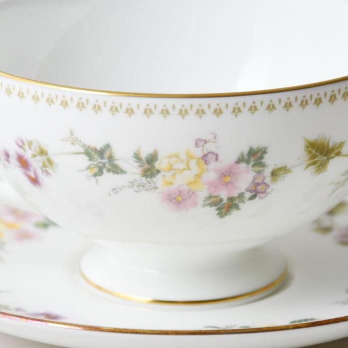 ビンテージ スープボウル＆ソーサー2セット WEDGWOOD ウェッジウッド