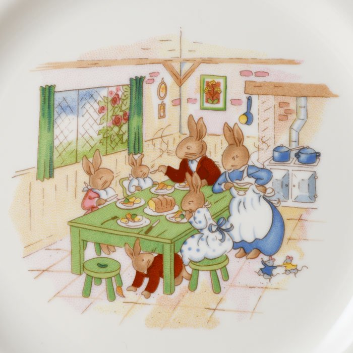 ビンテージ チャイルドセット ROYAL DOULTON ロイヤルドルトン BUNNYKINS バニキンズ 1980年代