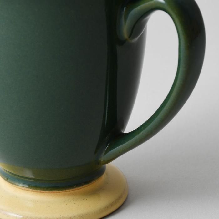 ビンテージ マグカップ DENBY デンビー 緑と黄色のマグカップ ビンテージ マグカップ DENBY デンビー 緑と黄色のマグカップ