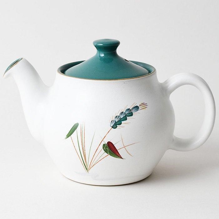 Denby デンビー ティーポット リージェンシーグリーン 英国製 ビンテージ ティーポット DENBY GREENWHEAT デンビー グリーン
