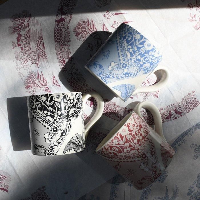 Burleigh バーレイ　ブルー エングレイバーズ 22cm 2枚セット BURLEIGH バーレイ エングレイバーズ 2点セット プレート 22cm