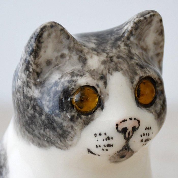 英国陶器 Winstanley Cat ウィンスタンレイキャット 目が