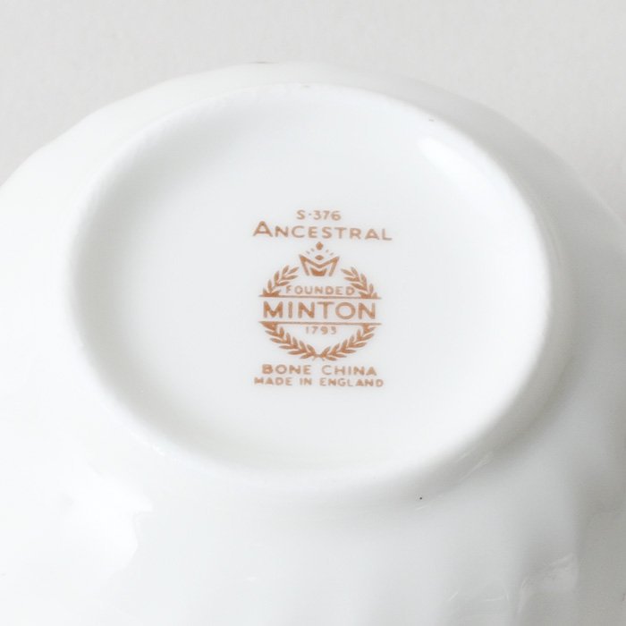 ビンテージ クリーマー＆シュガー MINTON ミントン ANCESTRAL アンセストラル 1950年代 - 輸入・アンティーク雑貨「ANTRO」