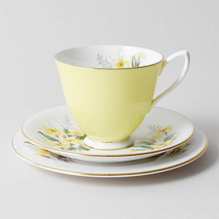 ビンテージトリオ ROYAL ALBERT ロイヤルアルバート PRIMROSE ビンテージトリオ ROYAL ALBERT ロイヤルアルバート PRIMROSE