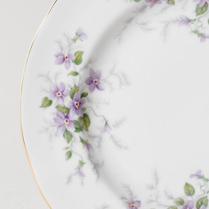 レア Shelley グリーントリム ピンクローズ パンジー ケーキプレート レア Shelley グリーントリム ピンクローズ パンジー ケーキ