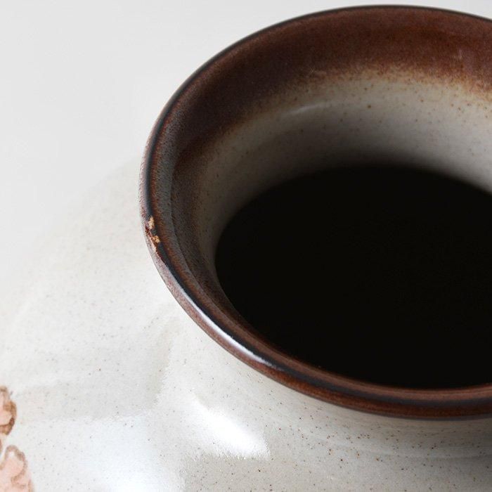 ビンテージ フラワーベース DENBY デンビー ハンドペイントの