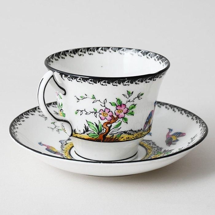 ビンテージトリオ MELBA CHINA メルバ社 手描きのオリエンタル