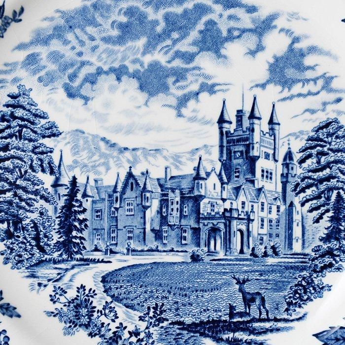 ビンテージ プレート2枚セット ENOCH WEDGWOOD 社 BALMORAL CASTLE