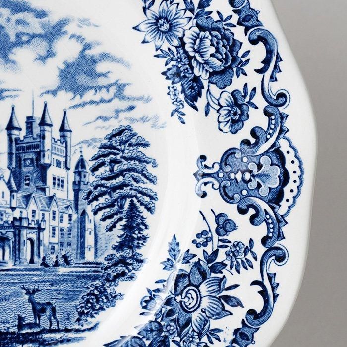 ビンテージ プレート2枚セット ENOCH WEDGWOOD 社 BALMORAL CASTLE