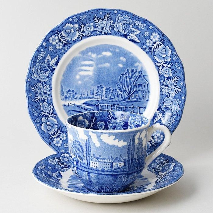 PALISSY POTTERY イングランド　ヴィンテージ食器プレート6枚セット PALISSY POTTERY イングランドヴィンテージ食器プレート6枚セット