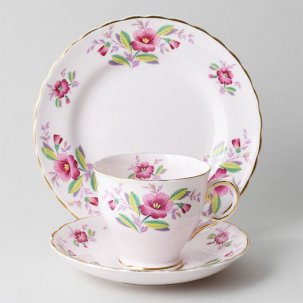 ӥơȥꥪ<br>TUSCAN CHINA  PINK GOLD FLORAL  ԥ󥯤β<br>1947-66ǯ<img class='new_mark_img2' src='https://img.shop-pro.jp/img/new/icons13.gif' style='border:none;display:inline;margin:0px;padding:0px;width:auto;' />