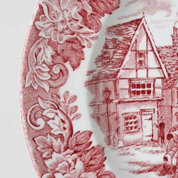 ビンテージ ケーキプレート2枚セット ENGLISH IRONSTONE