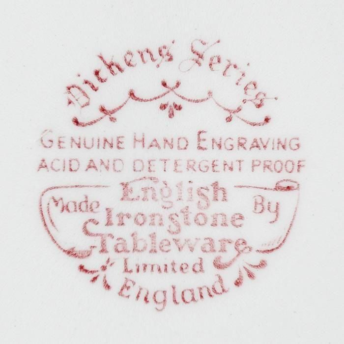 ビンテージ ケーキプレート2枚セット ENGLISH IRONSTONE