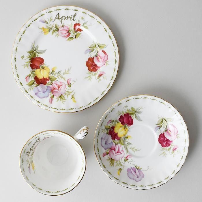 ロイヤルアルバート パーティプレート meadow flower 2枚 ロイヤルアルバート ケーキ皿 プレート meadow flower 6枚