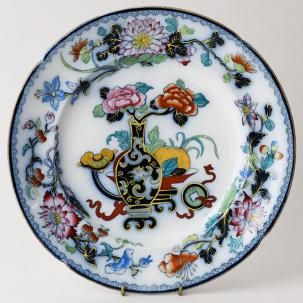 ӥơץ졼<br>RIDGWAY & MORLEY å⡼쥤 FLOW BLUE  <br>1842-1844ǯ ץ졼ȥϥ󥬡<img class='new_mark_img2' src='https://img.shop-pro.jp/img/new/icons14.gif' style='border:none;display:inline;margin:0px;padding:0px;width:auto;' />