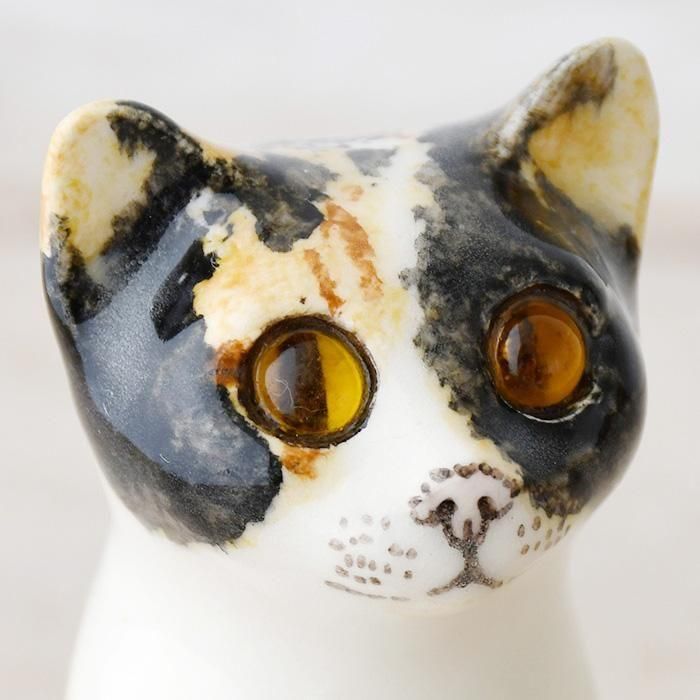 英国陶器 Winstanley Cat ウィンスタンレイキャット 目が
