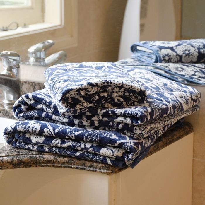 英国限定】バーレイ×Bedeck テーブルランナー ブルーキャリコ バーレイ