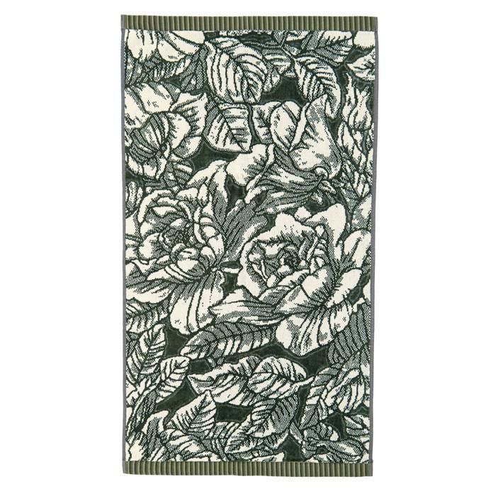 Burleigh × Bedeck ハイビスカス柄 ワイドタオル｜バーレイ正規