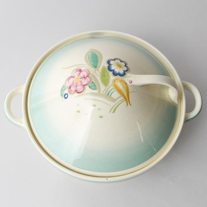 ビンテージ 蓋つきチュリーン SUSIE COOPER NOSEGAY ノーズゲイ