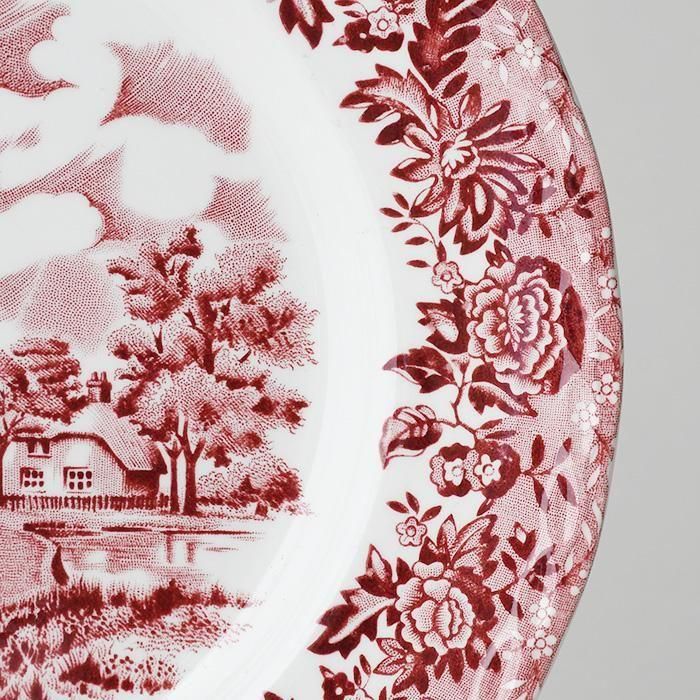 ビンテージ ケーキプレート 2枚セット W.H. GRINDLEY グリンドレー社