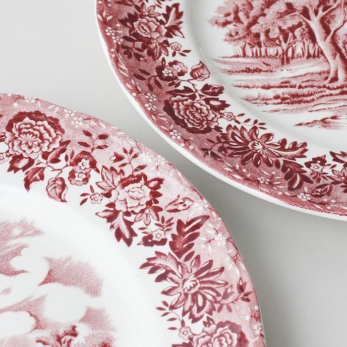 ビンテージ ケーキプレート 2枚セット W.H. GRINDLEY グリンドレー社