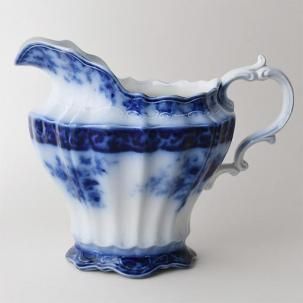 ヴィンテージ　ブルー　リボン　陶器　置物♡ ビンテージBlue＆White - 輸入・アンティーク雑貨「ANTRO」