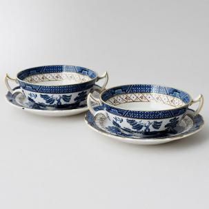 ビンテージBlue＆White - 輸入・アンティーク雑貨「ANTRO」