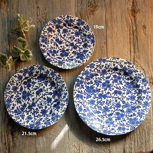 あなたにおすすめの商品 英国陶器 Burleigh バーレイ社』ブルーアーデン プレートL 食器
