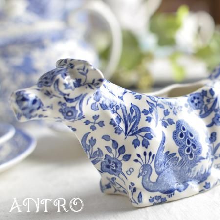 美品 バーレイ リーガルピーコック カウクリーマー（ミルクピッチャー）