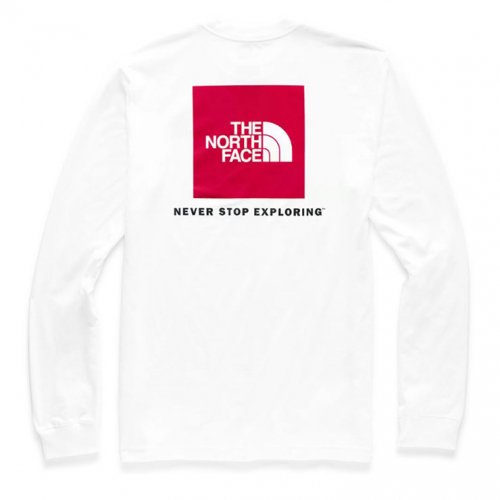 即納】The North Face Red Box Long Sleeve T-Shirt ノースフェイス