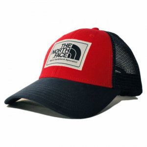 即納】THE NORTH FACE ノースフェイス Mudder Trucker Hat 帽子 TNFRED