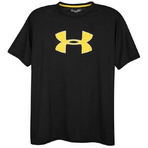 即納 Under Armour Logo T Shirt アンダーアーマー ロゴ Tシャツ 黒 バスケットボールショップ Hoop Style バスケ専門フープスタイル