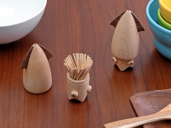 Squid Toothpick Box / 爪楊枝入れ - Ru0026M Interior Store