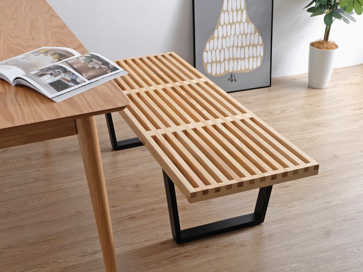 Nelson Bench ネルソンベンチ / 全2色 ＿北欧照明,デザイナーズ家具通販【R&Mインテリアストア】