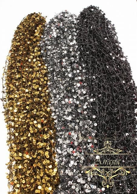 ベリーダンス ヒップスカーフ ヒップベルト スパンコール 全6色