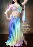 ベリーダンス衣装　Yasser　グラデーション　オリエンタル衣装　Designed by Yasser<img class='new_mark_img2' src='https://img.shop-pro.jp/img/new/icons14.gif' style='border:none;display:inline;margin:0px;padding:0px;width:auto;' />