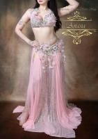 ベリーダンス衣装　Hanan　ピンク　オリエンタル衣装　Designed by Hanan(ハナーン)<img class='new_mark_img2' src='https://img.shop-pro.jp/img/new/icons14.gif' style='border:none;display:inline;margin:0px;padding:0px;width:auto;' />