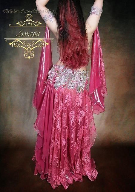 モナリザベリーダンス衣装オリエンタル水色 『新品』 Amr アムル