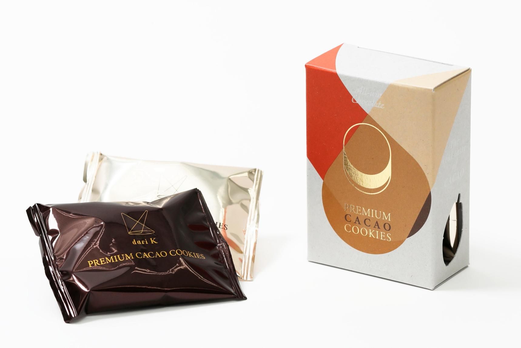 カカオサンドクッキー（6枚/ダーク）3箱セット【おまけクッキー付き