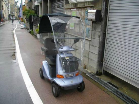 4輪電動車 シルバーカー セニアカー シニアカー UVカット 日よけ 雨除け屋根 、黒色生地旧型セニアカーGN（セニアカーは含まず）