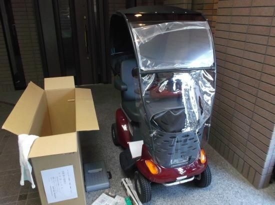 シニアカー用　屋根　セニアカー　日除　ぽっくる コロポックル - シニアカー セニアカー 用品 アクセサリー