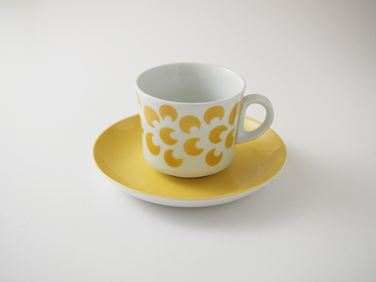 Arabia ステンシル/イエロー C&S - 北欧アンティーク