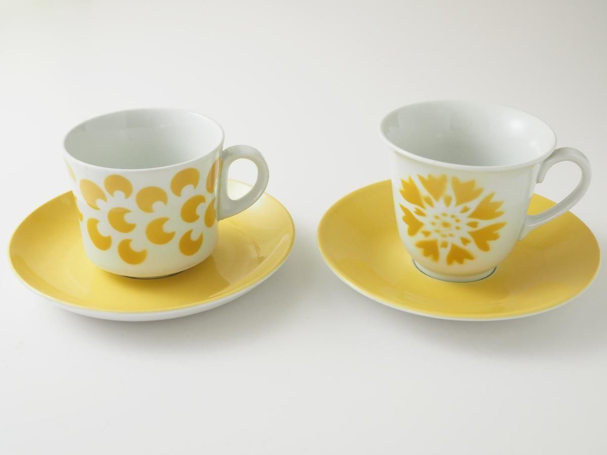 Arabia ステンシル/イエロー C&S - 北欧アンティーク/ヴィンテージ食器
